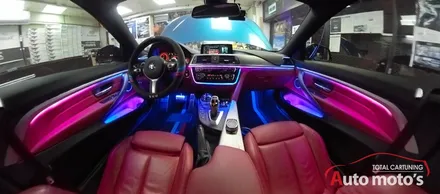 BMW4시리즈 420i 코더스엠비언트 시공으로 감성공간으로 변신 ♡ / 서울 중랑구