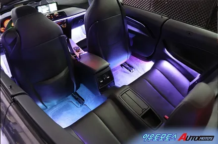 BMW 컨버터블 엠비언트무드등[스마트폰연동]작업으로 분위기대박 변신한내차!!고퀄리티 작업~만나보세요 !! ★ 서울자동차튜닝 아우토모토스 / 서울 중랑구