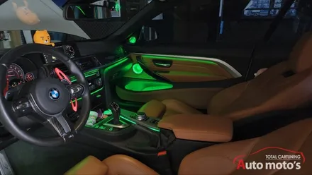 BMW430i 컨버터블 코더스엠비언트 원디디플렉터에 연동깢?? 내차실내가핫해졌습니다 ^^ / 서울 중랑구