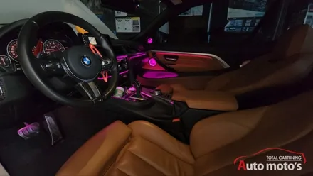 BMW430i 컨버터블 코더스엠비언트 원디디플렉터에 연동깢?? 내차실내가핫해졌습니다 ^^ / 서울 중랑구