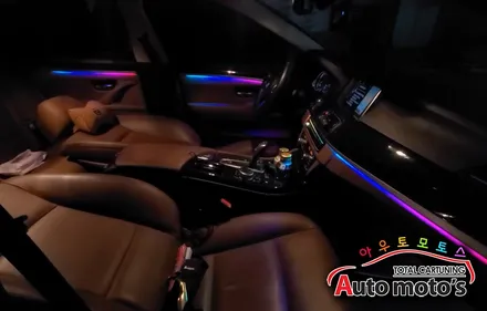 [BMW520D 튜닝 ]▶코더스(CHORDERS) 엠비언트 무드등 ! 여러노래에 따라 적용되는 강력한 음악모드~!한번 감사해보세요 ^^ 드라이브진정깡패!! 입니다 ^^ / 서울 중랑구