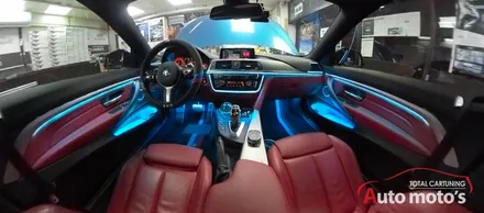 BMW4시리즈 420i 코더스엠비언트 시공으로 감성공간으로 변신 ♡ / 서울 중랑구