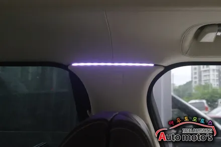 레인지로버 2열LED등 작업으로 더욱더 실내가 예뻐졌습니다 ^^[서울자동차튜닝 아우토모토스] / 서울 중랑구