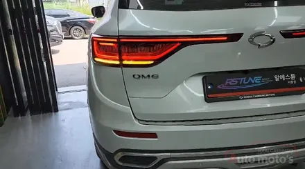 ★QM6튜닝★신형테일램프(무빙턴시그널) 장착과 에코파워캡썬더볼트[차량출력증강] 작업입니다. / 서울 중랑구