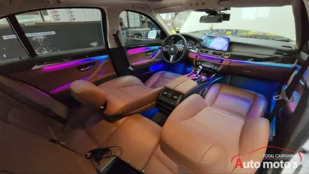 BMW5시리즈 코더스엠비언트무드등 작업했습니다.내차에 핫한 예쁜튜닝작업입니다. / 서울 중랑구