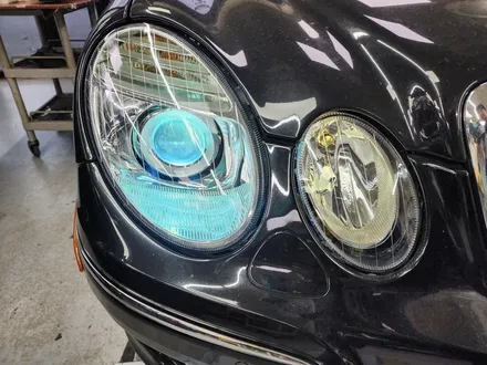 벤츠 라이트 커버교체 및백내장 렌즈 크리닝 작업 [서울자동차튜닝 아우토모토스] / 서울 중랑구