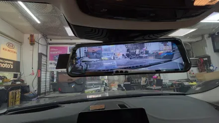 BMW 530e 룸미러 블랙박스 & 보조배터리 장착 / 서울 중랑구