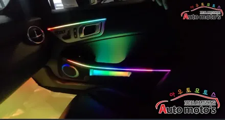 벤츠 SLK200 코더스엠비언트 무드등으로 !! 야간드라이브 갈맛이납니다 ^^[ 아우토모토스 ] / 서울 중랑구