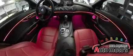BMW  Z4 코더스엠비언트시공으로 드라이브할때 분위기UP!감성UP !!고퀄리티작업으로 만나보시죠 ^^ / 서울 중랑구