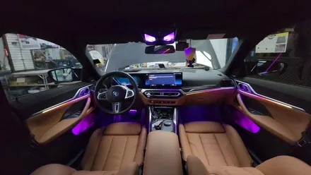 BMW 335i M50 무빙엠비언트로 핫해지는 실내분위기 너무 예쁘네요~! / 서울 중랑구