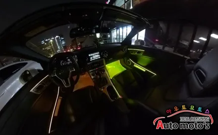 벤츠 SLK200 코더스엠비언트 무드등으로 !! 야간드라이브 갈맛이납니다 ^^[ 아우토모토스 ] / 서울 중랑구