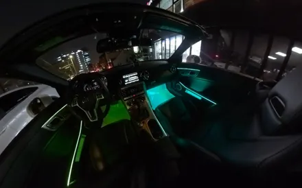 벤츠 SLK200 코더스엠비언트 무드등으로 !! 야간드라이브 갈맛이납니다 ^^[ 아우토모토스 ] / 서울 중랑구