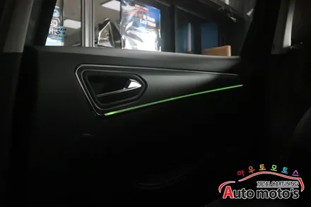 ★XM3 순정화작업전문 !! 엠비언트 시공했습니다[ 기어박스 & 중앙콘솔플레이트 & 2열도어엠비언트] / 서울 중랑구