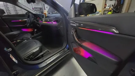 BMW X1코더스엠비언트로 예뻐진 실내 드라이브 취향저격 입니다 / 서울 중랑구