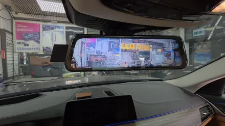 BMW 530e 룸미러 블랙박스 & 보조배터리 장착 / 서울 중랑구