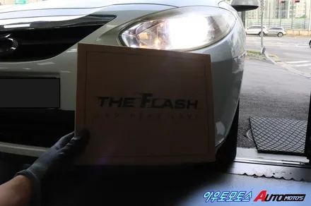 [ SM3 더플래쉬 ] THE FLASH 전조등 6000K 특허받은 3면LED구조!!합법적인 전조등LED★서울자동차튜닝 아우토모토스★ / 서울 중랑구