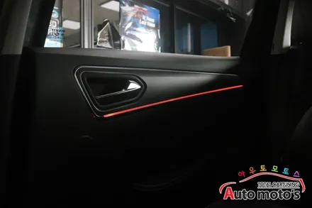 ★XM3 순정화작업전문 !! 엠비언트 시공했습니다[ 기어박스 & 중앙콘솔플레이트 & 2열도어엠비언트] / 서울 중랑구