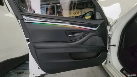 BMW520d 무빙엠비언트 작업후 달라진 내차 실내를 보시죠 ~! / 서울 중랑구