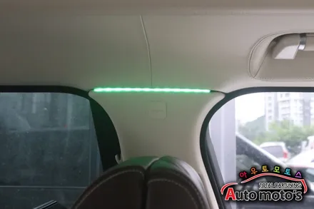 레인지로버 2열LED등 작업으로 더욱더 실내가 예뻐졌습니다 ^^[서울자동차튜닝 아우토모토스] / 서울 중랑구