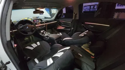 BMW320D 코더스엠비언트 (무빙엠비언트) 로 꾸며진 내차실내 핫합니다 ^^[아우토모토스] / 서울 중랑구