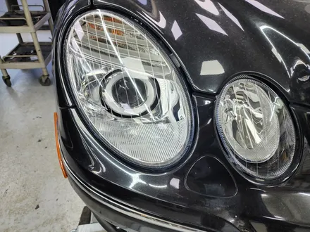 벤츠 라이트 커버교체 및백내장 렌즈 크리닝 작업 [서울자동차튜닝 아우토모토스] / 서울 중랑구