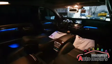[ 벤츠S500튜닝 ] 코더스)CHORDERS 엠비언트무드등 / 비노출식 / 150가지의 커스터마이징가능 / 선명하고 균일한광량 / 강력한 음악 모드 탑재 ~!!요즘핫한 작업입니다 / 서울 중랑구