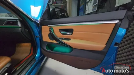BMW4시리즈 420i 코더스엠비언트 시공으로 감성공간으로 변신 ♡ / 서울 중랑구