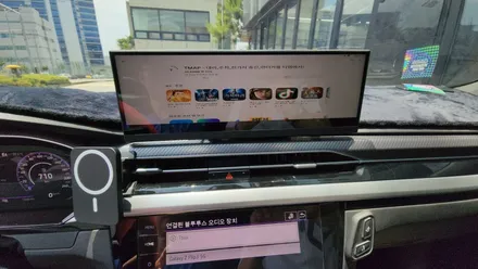 폭스바겐 아테온 모토모M14 [안드로이드셋탑]  설치로 내차에서 편안하게 드라이브 합니다. / 서울 중랑구