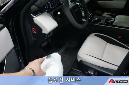 흔들림 없다는 렛츠허드 Let\'s HUD 랜드로버 앞유리창에 부착했어요~ / 서울 중랑구