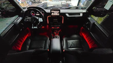 벤츠 지바겐 G63 AMG 코더스엠비언트 작업 ▶ 내취향에 따라 개성있는 실내무드등 연출이 가능한 코더스엠비언트 감성튜닝끝판왕 !!보시죠 ^^§서울자동차튜닝 아우토모토스§ / 서울 중랑구
