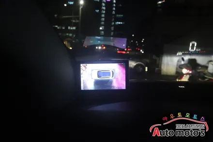 싼타페DM 3D어라운드뷰 + 별도모니터 장착 [ 리얼3D 케이뷰 ] 4채널 블랙박스탑재/주차주행녹화기능 [ 서울자동차튜닝 아우토모토스 ] / 서울 중랑구