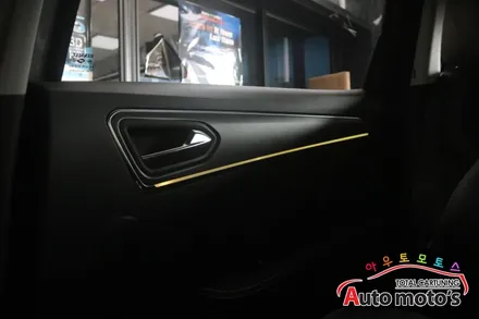★XM3 순정화작업전문 !! 엠비언트 시공했습니다[ 기어박스 & 중앙콘솔플레이트 & 2열도어엠비언트] / 서울 중랑구