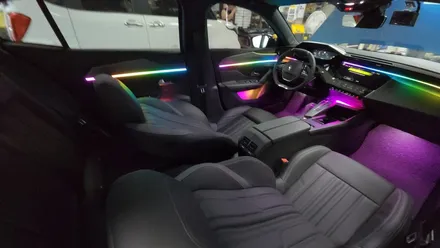 푸조408 무빙엠비언트 시공 후기\