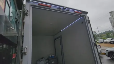 포터택배탑차 적재함 실내LED &외부 LED장착 \