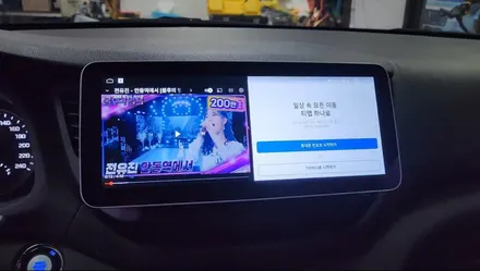 올뉴투싼 안드로이드 올인원 & 순정 룸미러하이패스 장착 후기 / 서울 중랑구