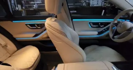 벤츠S450 엑티브 무빙엠비언트 부메스터4D전동트위터  골드파워 장착후기 / 서울 중랑구