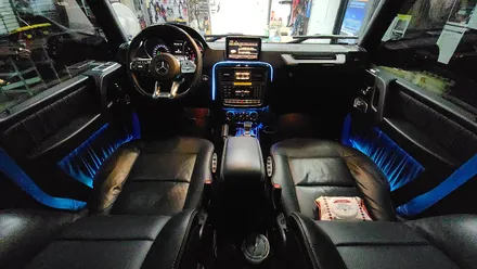 벤츠 지바겐 G63 AMG 코더스엠비언트 작업 ▶ 내취향에 따라 개성있는 실내무드등 연출이 가능한 코더스엠비언트 감성튜닝끝판왕 !!보시죠 ^^§서울자동차튜닝 아우토모토스§ / 서울 중랑구