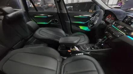 BMW X1코더스엠비언트로 예뻐진 실내 드라이브 취향저격 입니다 / 서울 중랑구