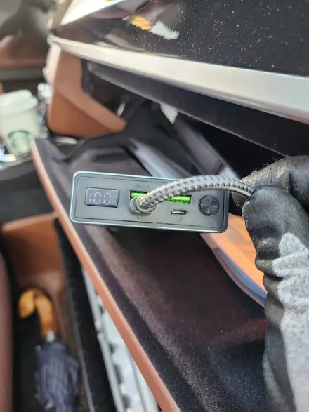 BMW 528i 모토모DPI 블랙박스보조배터리 상시녹화 인터페이스 +보조배터리3만 설치후기_아우토모토스 / 서울 중랑구