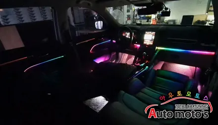 [QM6튜닝] 코더스엠비언트 (CHORDERS ambient) 차세대 엠비언트 작업했는데~!스마트폰으로 관리하는 화려함의 세계~!!보시죠!! / 서울 중랑구