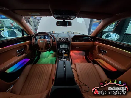 벤틀리 코더스엠비언트작업 ▶ 운전석 조수석 도어 + 대시보드 + 1열2열풋등 + 1열2열도어수납 시공 !! [아우토모토스] / 서울 중랑구