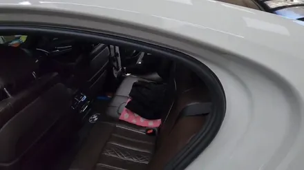 BMW 5시리즈 스네이크라인 웨더스트립 튜닝 후기 풍절음 차단과 실내 정숙성 업그레이드 / 서울 중랑구