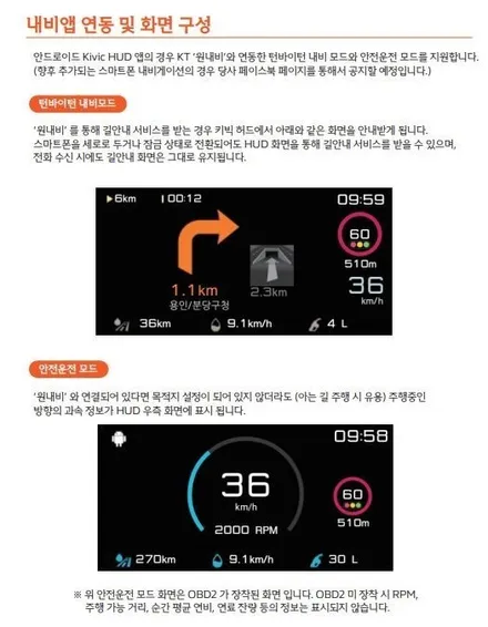 ★자동차튜닝★프리우스 키빅HUD2[스마트폰연동]거치 작업으로 내차의 드라이브파트너 마음에 듭니다[서울튜닝/국산차 수입차튜닝전문점]§§아우토모토스§§ / 서울 중랑구