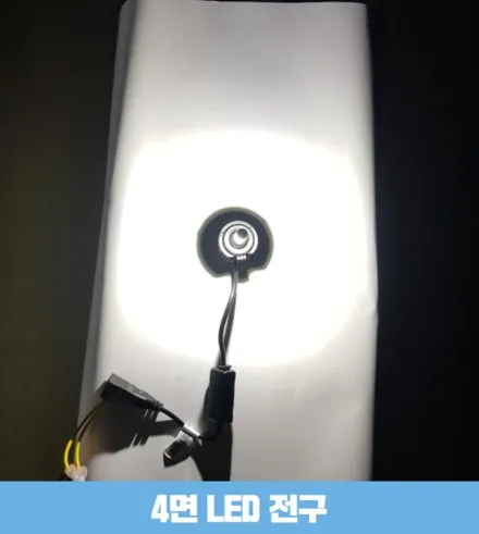 [스파크 자동차튜닝] 컵홀더LED / 엠비언트풋등LED / 바이오라이트[합법인증전조등] 작업했습니다. / 서울 중랑구