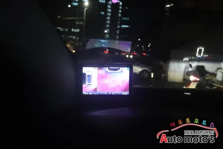 싼타페DM 3D어라운드뷰 + 별도모니터 장착 [ 리얼3D 케이뷰 ] 4채널 블랙박스탑재/주차주행녹화기능 [ 서울자동차튜닝 아우토모토스 ] / 서울 중랑구