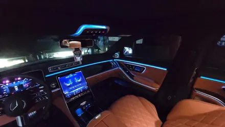 벤츠s500 W223 엑티브 무빙엠비언트 작업후기 / 벤츠 / S-클래스 W223 / 서울 중랑구