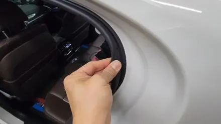 BMW 5시리즈 스네이크라인 웨더스트립 튜닝 후기 풍절음 차단과 실내 정숙성 업그레이드 / 서울 중랑구