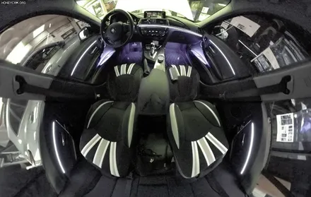 BMW320D 코더스엠비언트 (무빙엠비언트) 로 꾸며진 내차실내 핫합니다 ^^[아우토모토스] / 서울 중랑구