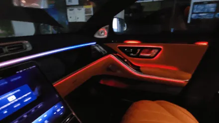 벤츠s500 W223 엑티브 무빙엠비언트 작업후기 / 벤츠 / S-클래스 W223 / 서울 중랑구