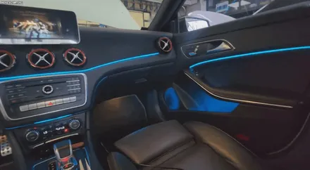 벤츠CLA 45 AMG 코더스 무빙엠비언트 작업으로 드라이브 할맛이나요 !! \